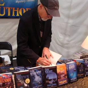 Todd Borg book signing for Joe K.