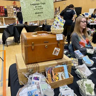 03.11.23 Heathered Wallets at the Spring Food &amp; Craft Fair in Elk Grove