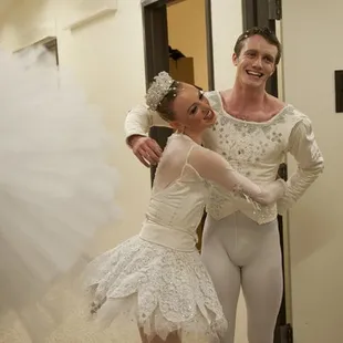 The Nutcracker - 2011: Snow Queen, Alexandra Cunningham and Snow King, Oliver-Paul Adams