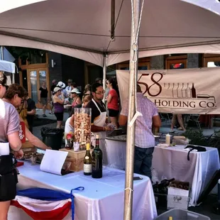 58 Degrees and Holding Booth