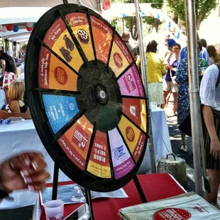 Yelp Wheel of Prizes!