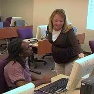 Hands on computer classes.