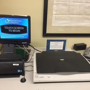 Book scanner available here