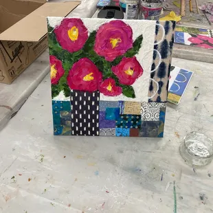Painting with paper