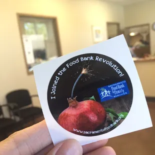 Yay! Join the Food Bank Revolution today!