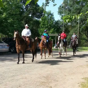Breakfast trail rides