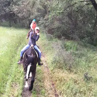 Beautiful riding trails