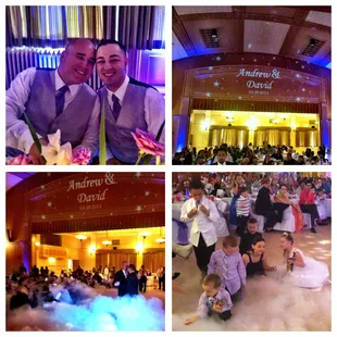Another beautiful wedding at the Masonic Temple! Lighting by www.litesacramento.com