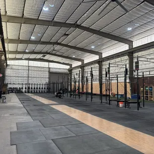 Weightlifting room