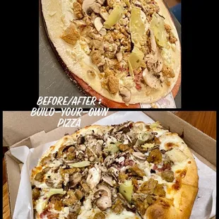 02.01.22 my BYO 10&quot; Pizza &quot;meat lovers&quot;