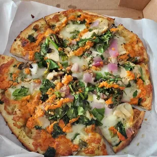 Tandoori Chicken Pizza