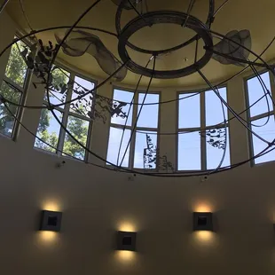 Beautiful ceiling in children's section!