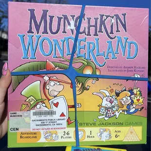 Munchkin Wonderland hubby picked out for our 7 year old, I love Alice!