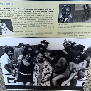 Their current exhibit; "Take Me to the Water"Histories of the Black Pacific by Dr. Caroline Collins!