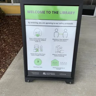 You can come into the library for an hour