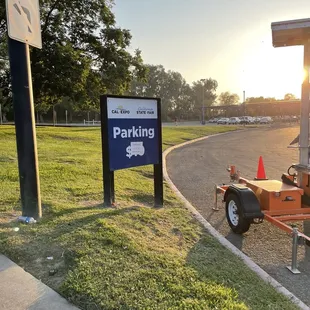 I could def see that from the car, not. Walking in