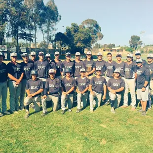 Summer baseball team.