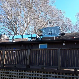 Newer central heating and air