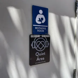 Mother's Room. Air conditioned with comfortable chairs.