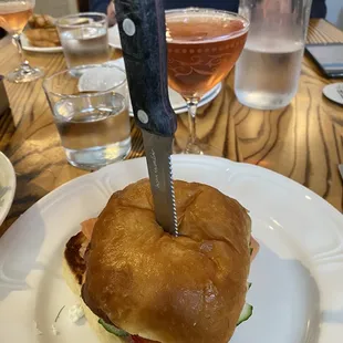 Smoked Salmon Sandwich