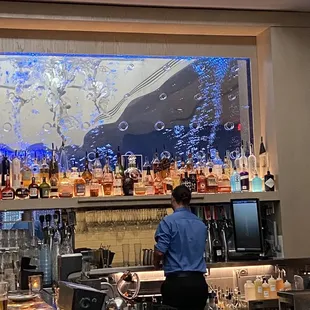 Bar area
