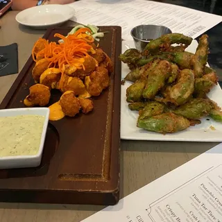 Crispy Buffalo Cauliflower