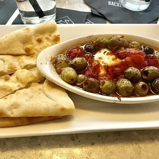 Mediterranean Baked Goat Cheese