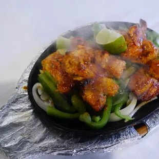 chicken wings and fried chicken, food