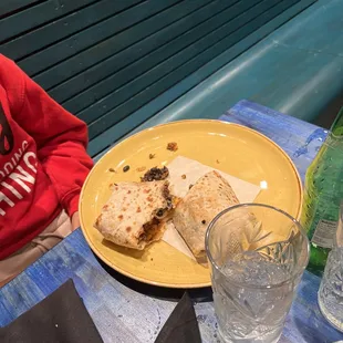 Spicy Shrimp Burrito