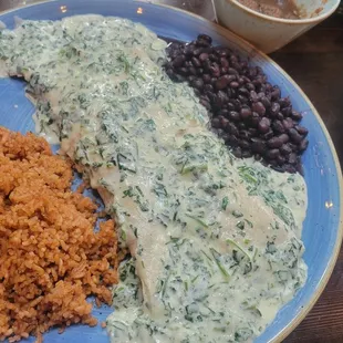 Spinach Enchiladas