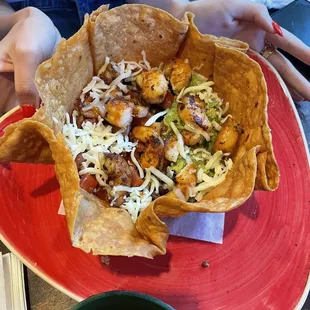 Blackened Salmon Burrito Bowl