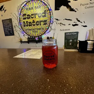 Red Kratom- Black lavender tea