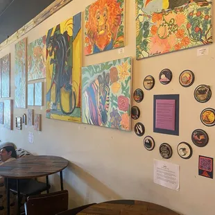 Inside (art on the wall) -- 10 July 2024