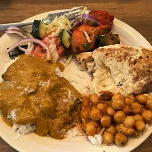 a plate of food