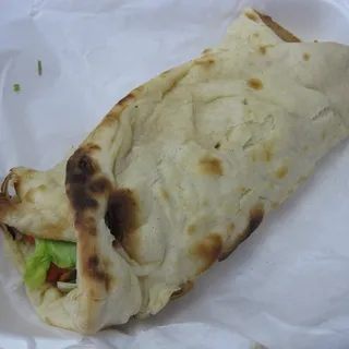 Chicken Naan Wrap