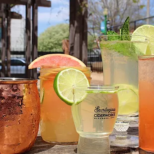 Cider cocktails