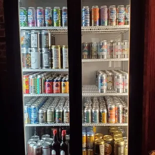 a display of wine and cellars