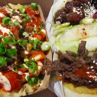 Kojas &amp; Kamikaze fries from Koja Kitchen