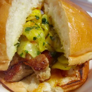 Chairman pork belly baked bun