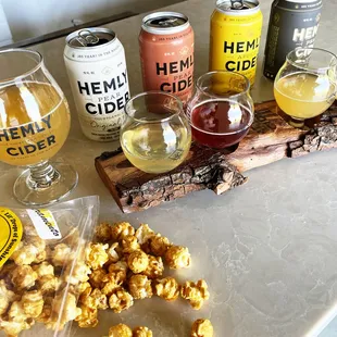 Cider Tasting and snack pairings