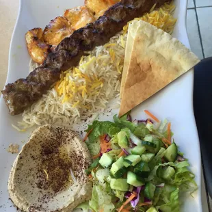 Top view.  Rice was only ok.