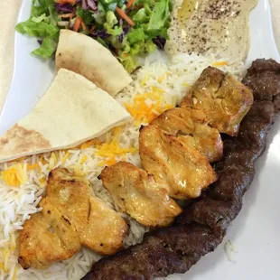 Combo #3 koobideh &amp; joojeh $9.99