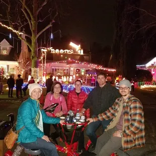 Holiday Fab tour was great. Next time we'll get the bigger 15 person one and invite the whole family!