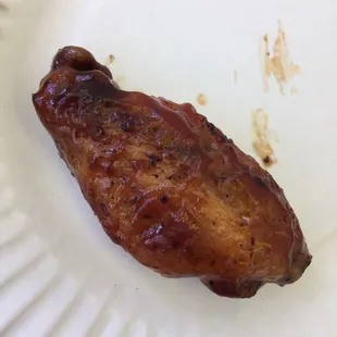 Flaming Grill BBQ Wing