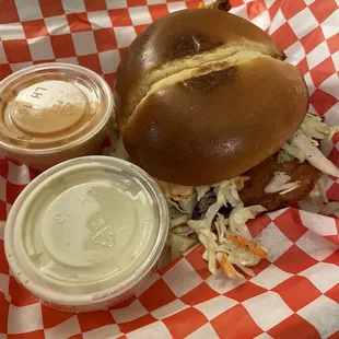 Hot Chicken Sandwich