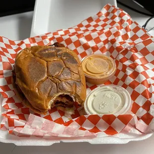 Hot Chicken Sandwich