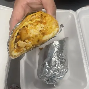 Breakfast burrito