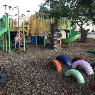 One of the kids playground area structures