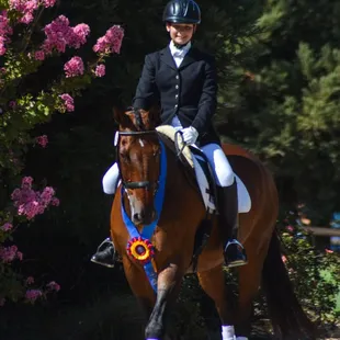 Kodiak winning Shayla championship title