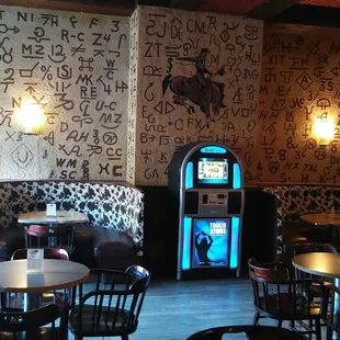 the interior of a restaurant